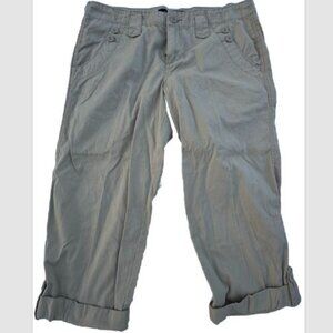 Calvin Klein Jeans Tan Cropped Pants Size 10